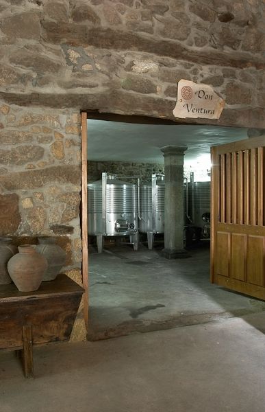 Sala donde se realiza el vino Don Ventura